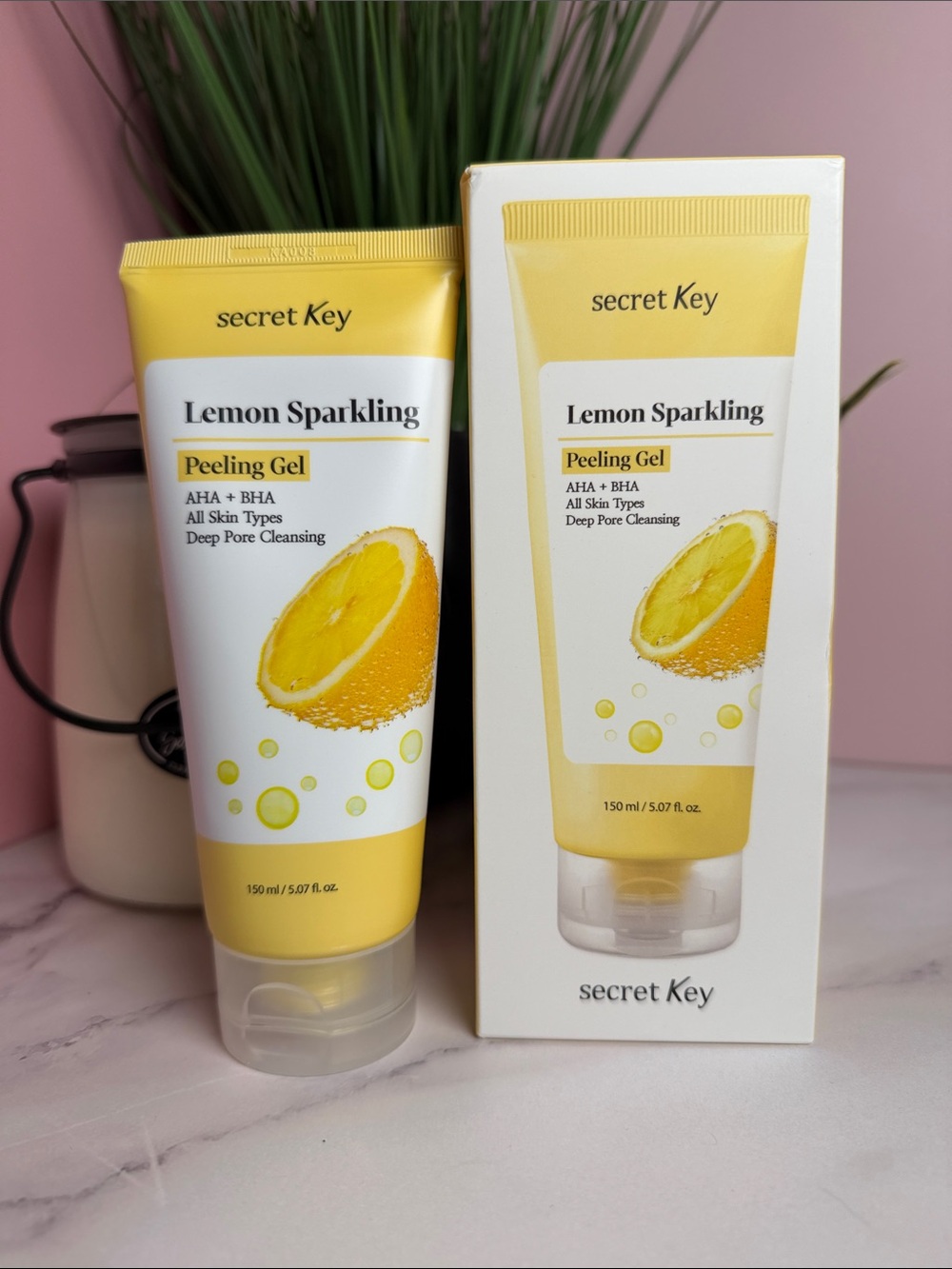 Lemon Sparkling Peeling Gel – Yellow Exfoliant